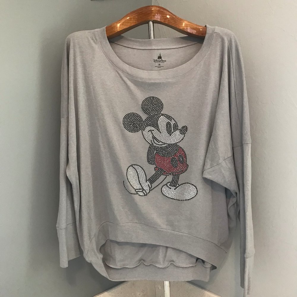 Disney Mickey Mouse Bedazzled Sweater
